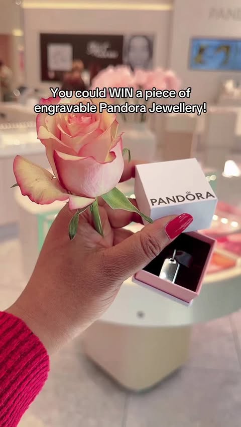 Instagram post by @somethingsomethingbeauty for Pandora. Caption reads: Pandora Garden of Dreams Pop Up! 📍Seven Dials,....