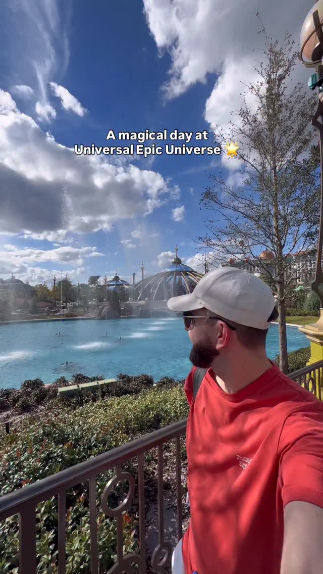 Instagram post by @mistercarrington for Universal Orlando Resort. Caption reads: It’s been Epic 🤩 

Completely blown away by....