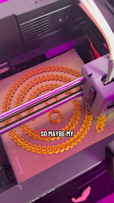 Instagram post by @misfit_printing for Flashforge. Caption reads: Owning a flashforge 3D printer was not on my 2026....