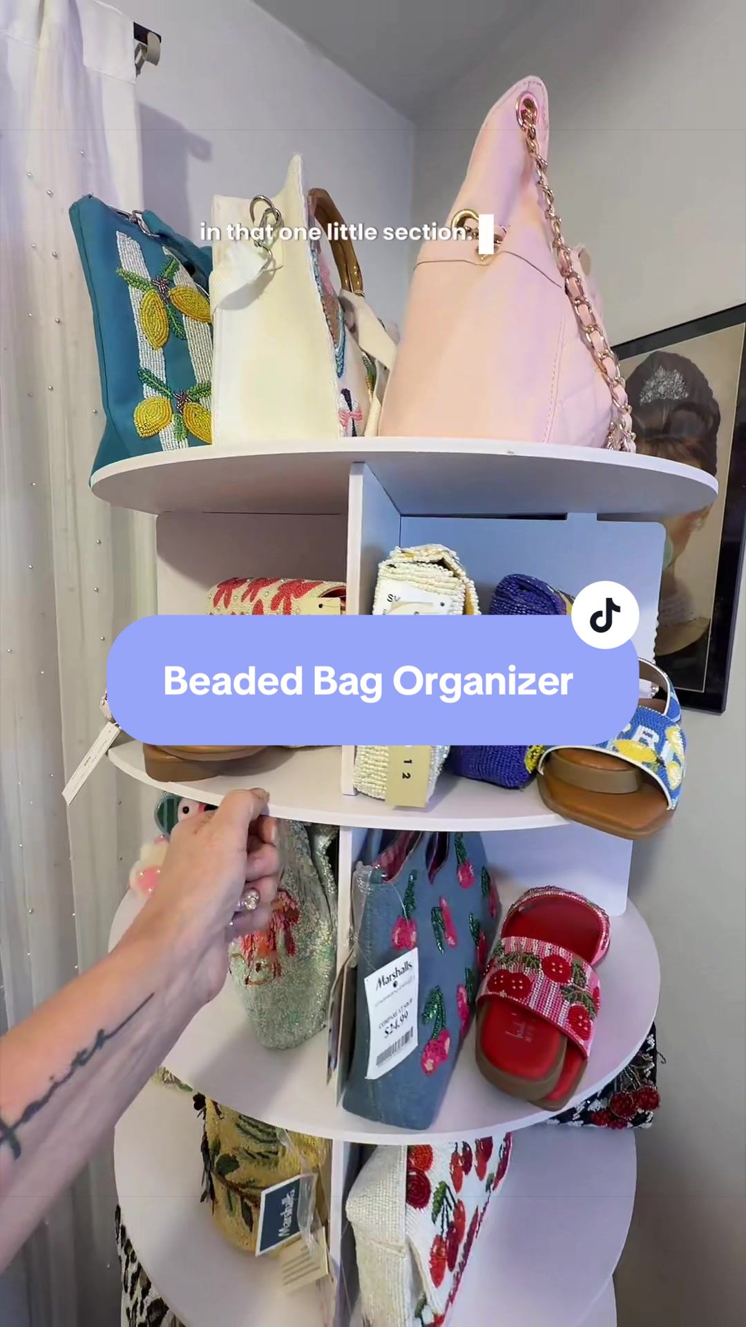 TikTok post by @jenniferleigh496 for Ross Dress for Less. Caption reads: [...] pouches purchased: @TJ Maxx @Ross Dress for....