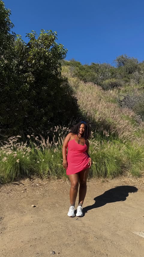 Instagram post by @keytoanewera for Outdoor Voices. Caption reads: #ad moving through life w/ @outdoorvoices now....