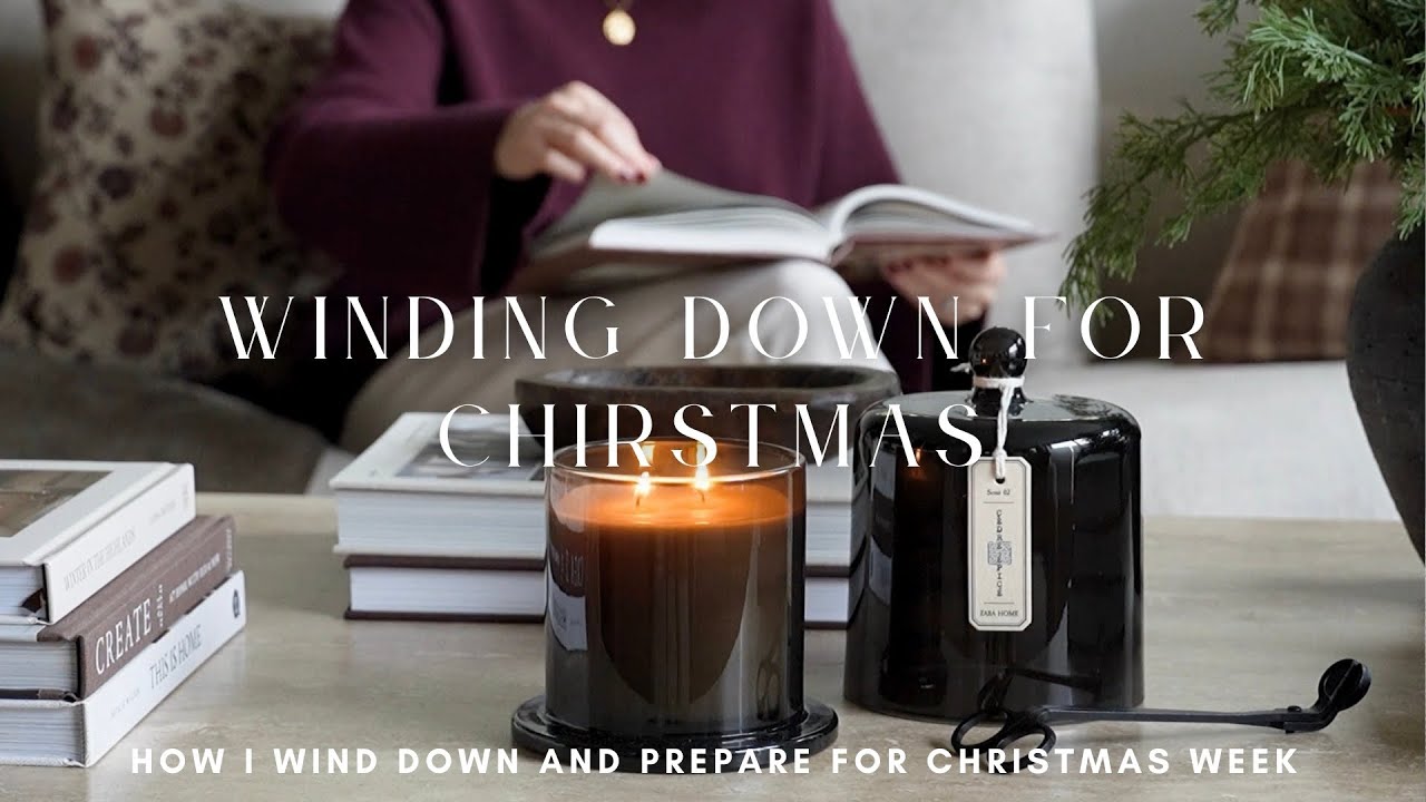 YouTube post by @EmmaHill for Klarna. Caption reads: Winding Down For Christmas.