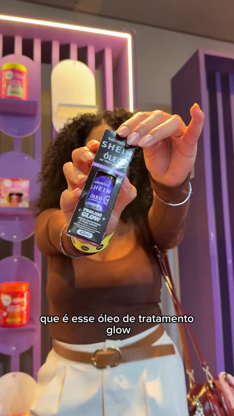 Instagram post by @rayssabittencourtt for Salon Line. Caption reads: Eu amei a experiência @salonlinebrasil &....