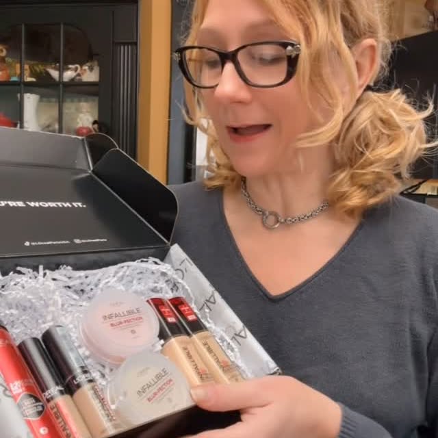 Instagram post by @shannonmarie.0316 for Obviously. Caption reads: Thank you so much @lorealparis I absolutely cannot....