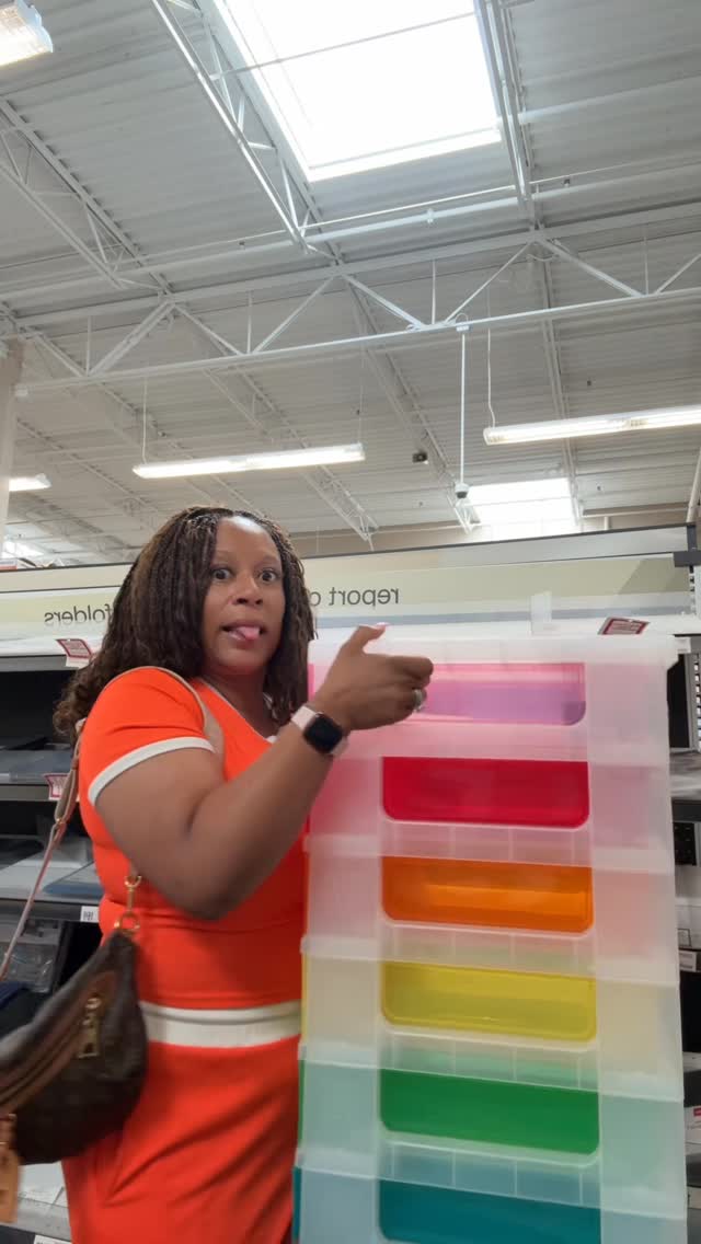 Instagram post by @sonjamarie for Office Depot. Caption reads: Yall said to go back to @officedepot and get the....