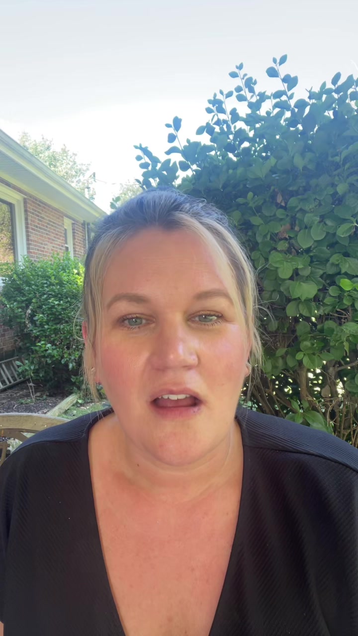 TikTok post by @mrshollydean for RESJOK Reading Glasses. Caption reads: [...] #over40 #resjok #fyp @RESJOK READING GLASSES.