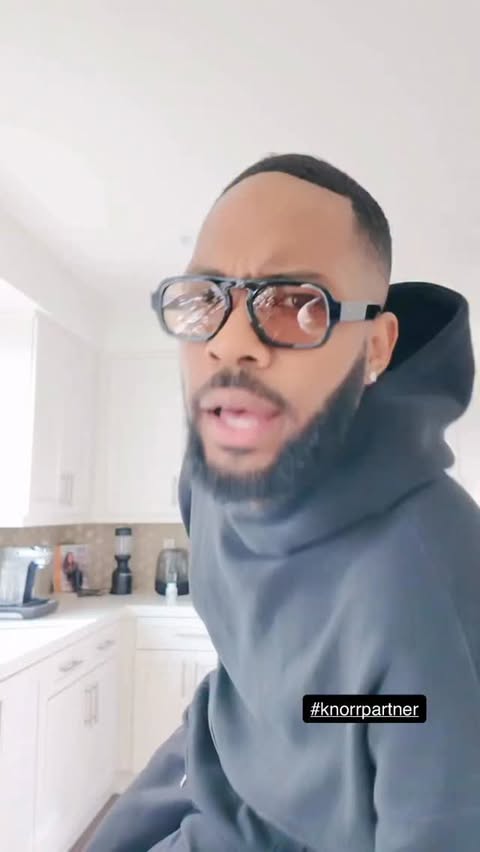 Instagram post by @kendallkyndall for Knorr. Caption reads: #knorrpartner Let the food do the talking [...].