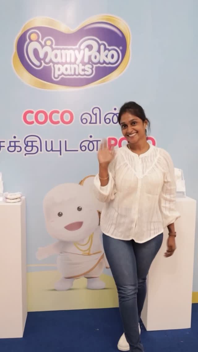 Instagram post by @pavi__shan for MamyPoko. Caption reads: [...] special unfolded in Chennai with....