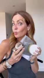 Instagram post by @doesmybumlook40 for BEAUTY PIE. Caption reads: #AD Very excited to share 8 of my favourite....