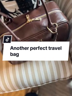 TikTok post by @aestheticaleestyles for Newbella Fashion. Caption reads: @Newbella.Fashion another perfect travel bag....