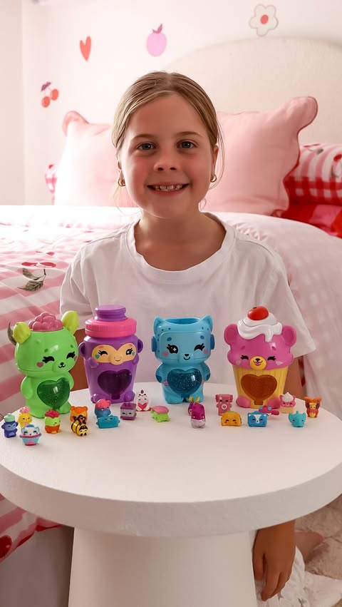 Instagram post by @tegan_jean for Jazwares. Caption reads: [...] Kutie has its own little personality.....