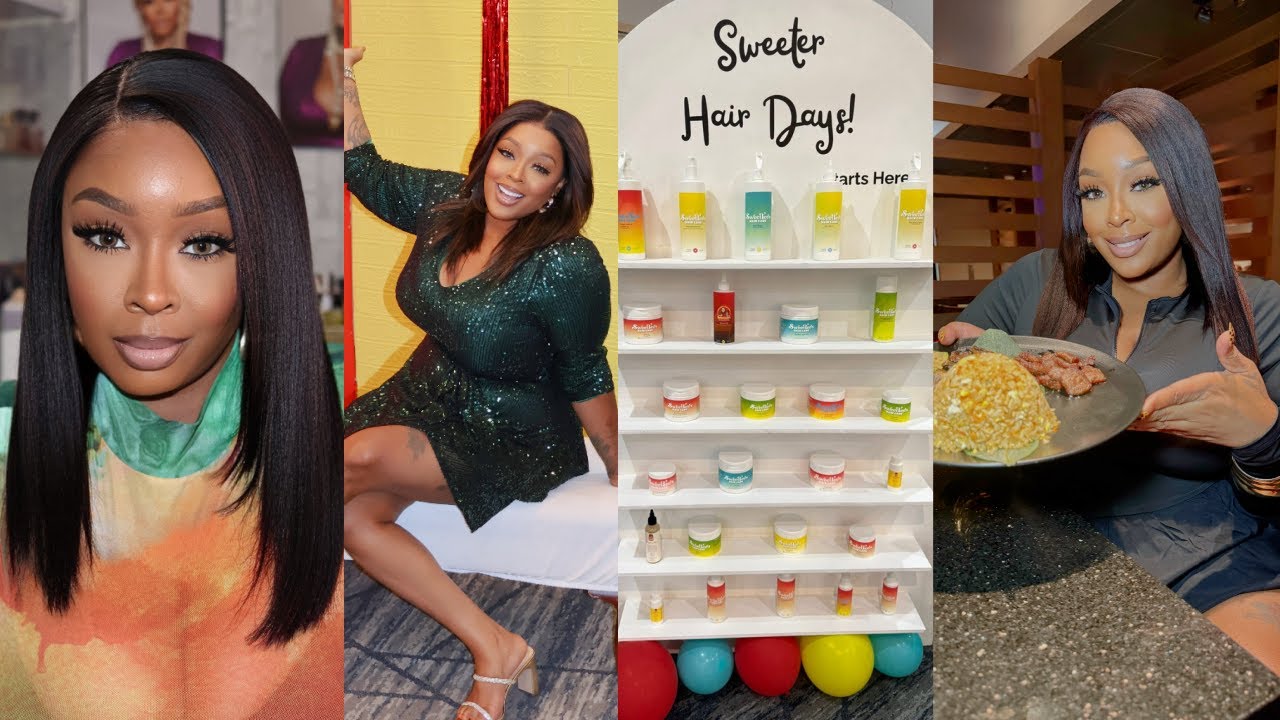 YouTube post by @PlatinumD for Ashimary Hair. Caption reads: VLOG~DOCTOR SCAMMED ME*SIR RATES/HATES MY....