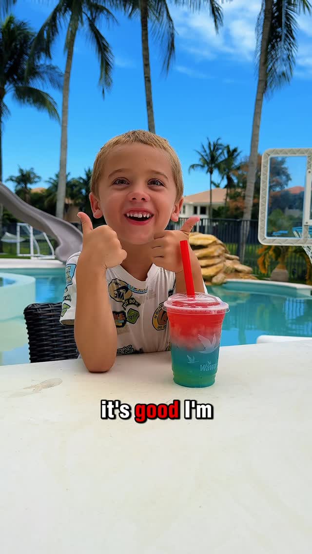 Instagram post by @4kidscallmedad for WAWA. Caption reads: A special Wawa Run featuring surprise drink picks....