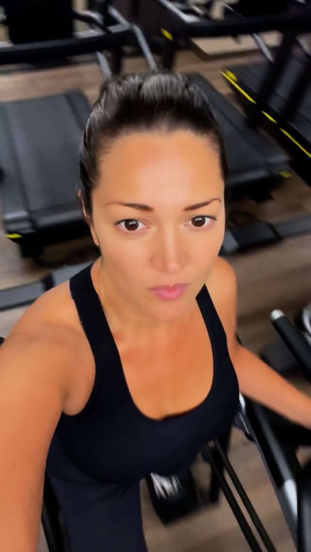 Instagram post by @therealpaulagarces for Life Time. Caption reads: When in NYC @lifetime.nyc  is one of my favorite....