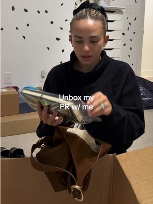 TikTok post by @ninersslifeee for Cocokind. Caption reads: [...] and decided to open some fun packages!....
