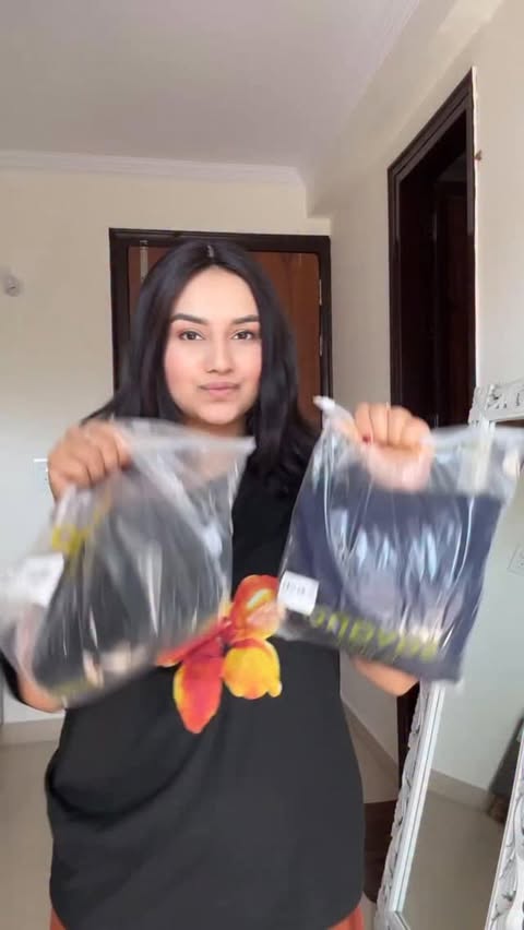 Instagram post by @garimasarraf224 for Wishlink. Caption reads: Perfect birthday dress 💙💙💙💙💙 Size- S #dresses....