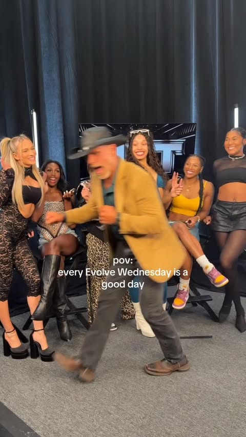 Instagram post by @shawnmichaels for Tubi. Caption reads: [...] 🤠 Catch #WWEEvolve TONIGHT at 8/7c on....