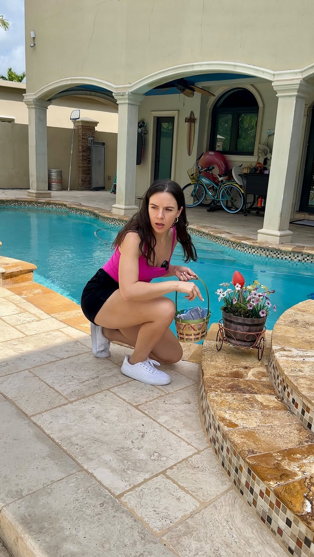 Instagram post by @alexandramartin_tv for Hi-chew. Caption reads: My Easter egg hunt with HI-CHEW! 🐣 Did you....