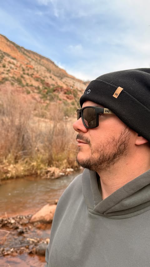 Instagram post by @nealkirby21 for Wiley X. Caption reads: [...] the gear I wear has to keep up. 🕶️ The....