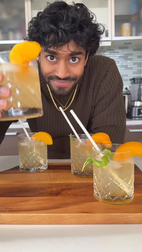 Instagram post by @vichrome for SodaStream. Caption reads: [...] soda street stall asap - recipe below....