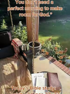 TikTok post by @cfamilylove for Alabaster Co. Caption reads: Today’s morning looked a little different. I....