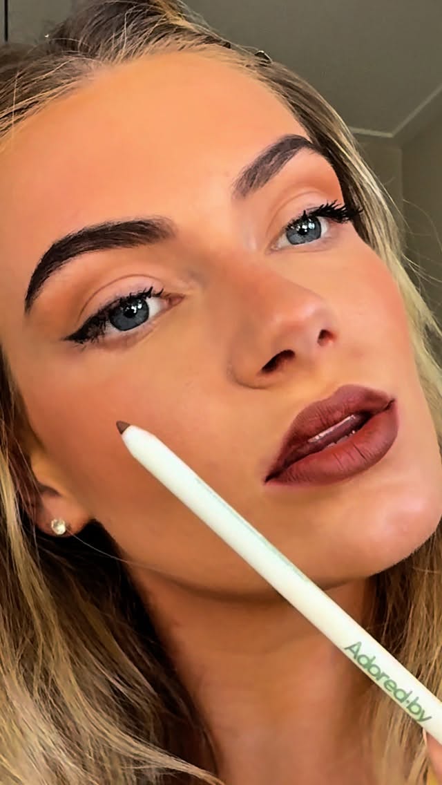 Instagram post by @amyrosefinley for Adored By. Caption reads: GRWM using brand new @adoredbyuk products 🤩🪄....