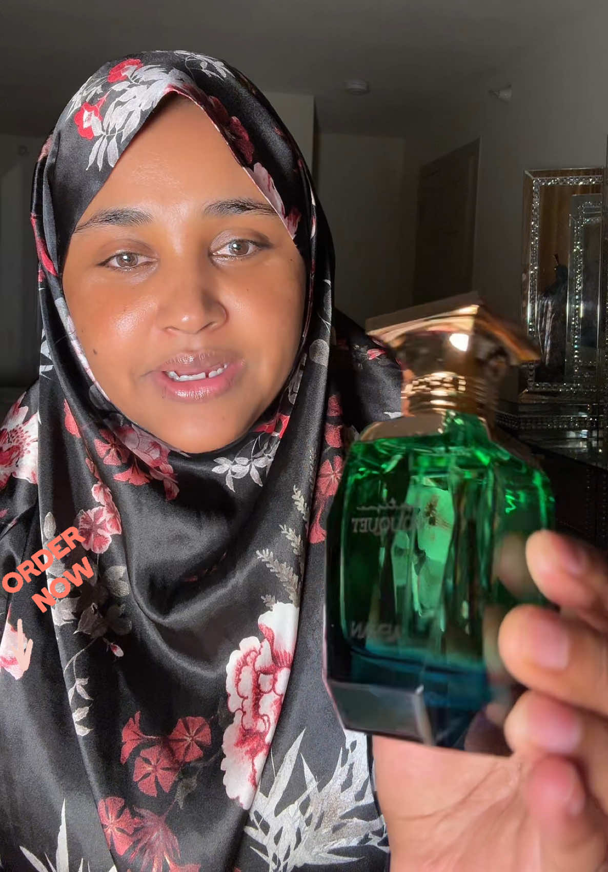 TikTok post by @faisaverse2 for Afnan Perfumes. Caption reads: @Afnan Perfumes USA #afnanperfume #fregrance [...].
