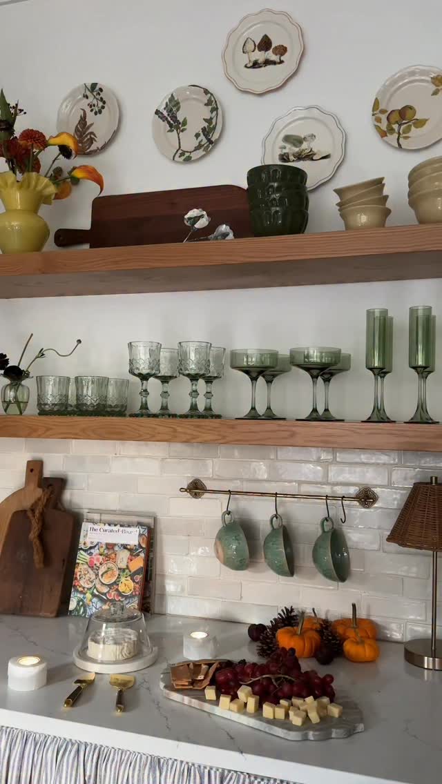 Instagram post by @cozyinchicago_ for Anthropologie. Caption reads: Fall is COZY season and I’m so excited to host....