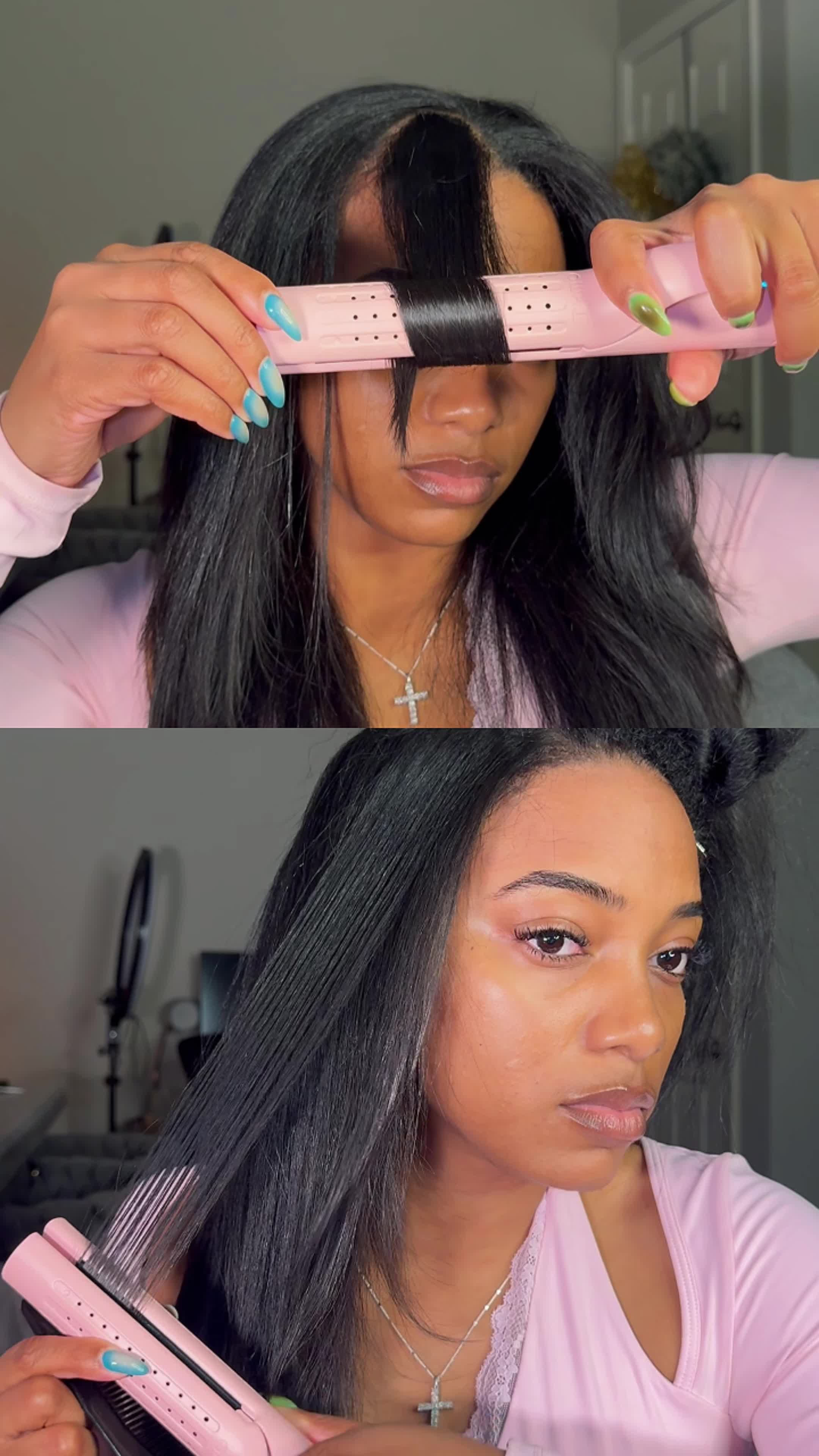 TikTok post by @butimbria for TYMO Beauty. Caption reads: [...] then what are you using!? @TYMO BEAUTY US....