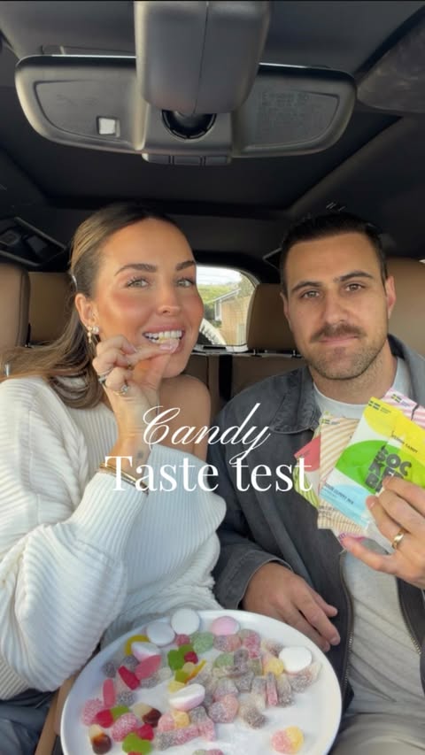 Instagram post by @kerrydenevan for Target. Caption reads: [...] Valentine’s Day 🍬👀😉 @sockerbitnyc @target....