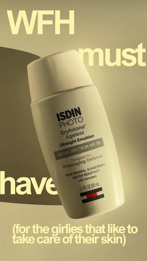 Instagram post by @twentiesaretough for ISDIN. Caption reads: Spring is back and so is my favorite @isdinusa....