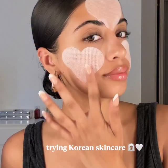 Instagram post by @alishhaaa__ for Yepoda. Caption reads: AD The secret the glowy glass skin🤍 Using the....