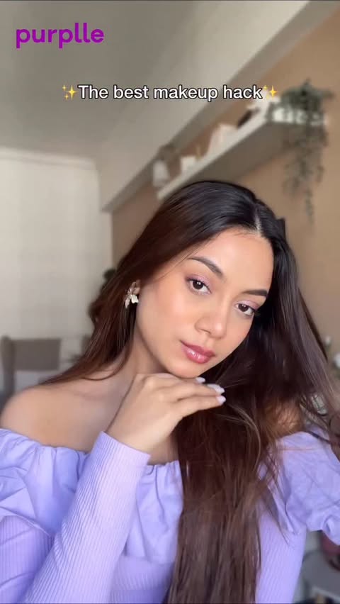 Instagram post by @swastidutta_ for Purplle. Caption reads: [...] us what you learnt this year in the comments....