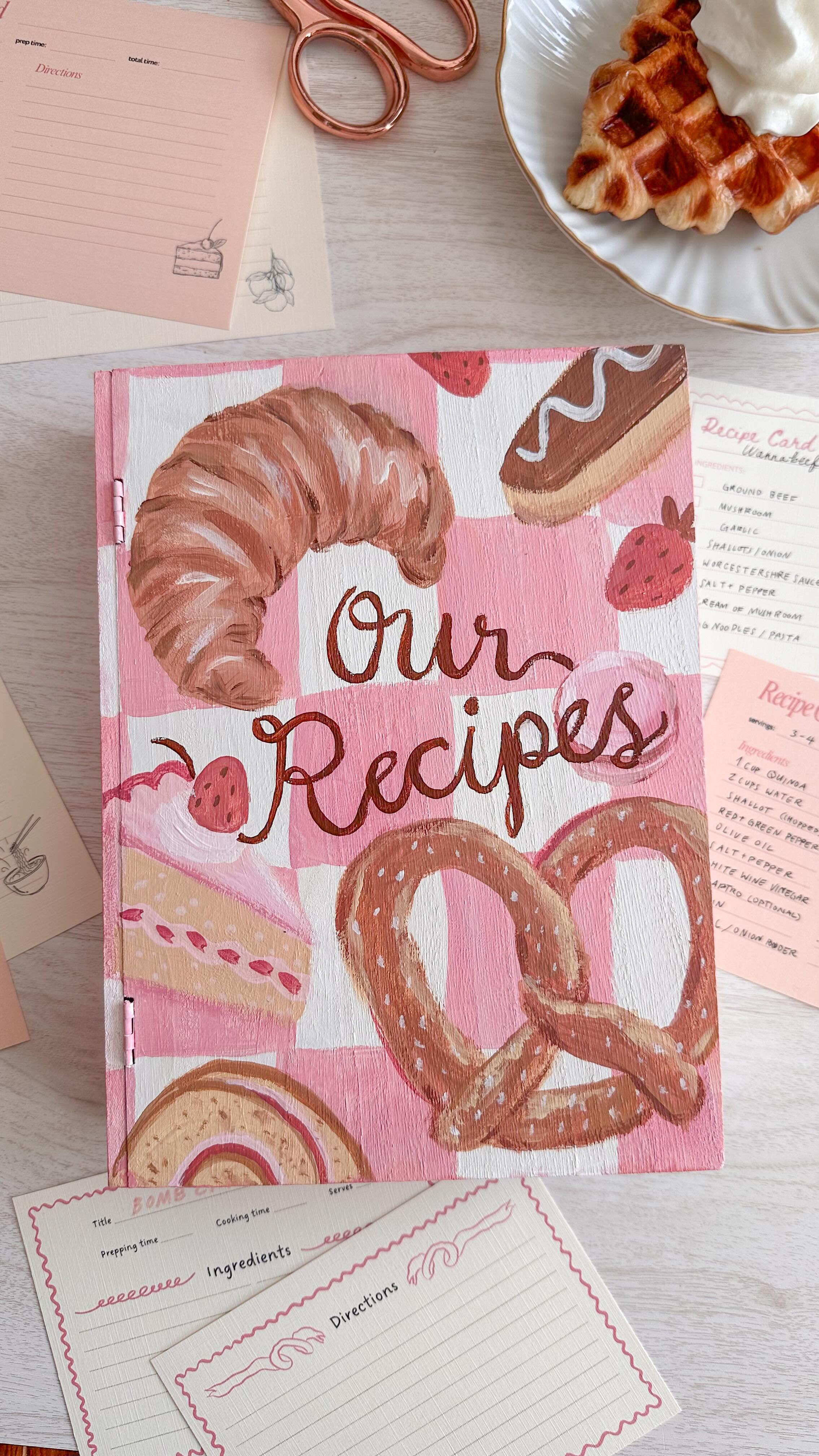 Instagram post by @dearelaineco for Michaels Stores. Caption reads: Inspiring you to create this weekend! 🥐 

This....