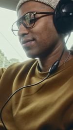 Instagram post by @martin2smoove for Carrera Eyewear. Caption reads: Berlin and music are a powerful match. How to....