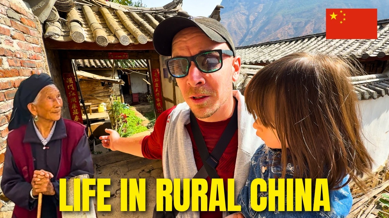 YouTube post by @jetlagwarriors for Normal Not Allowed Promo. Caption reads: The REAL Rural China (real village life, no....