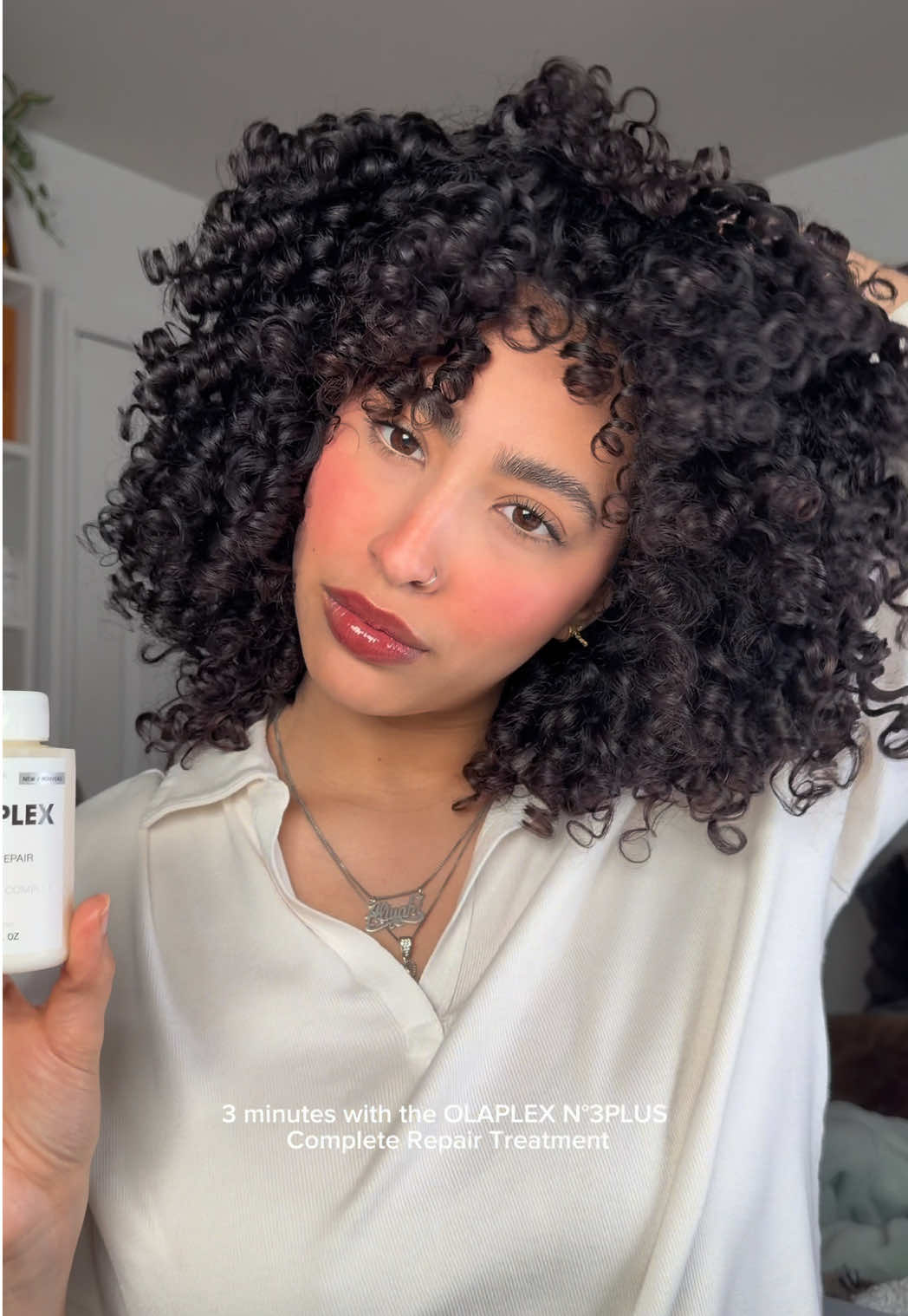 TikTok post by @a1iyahhh for OLAPLEX. Caption reads: @Olaplex always comes through when you [...].