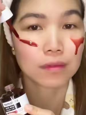 TikTok post by @whengreviews5 for Heimish. Caption reads: [...] exfoliation at home. • The Heimish RX....