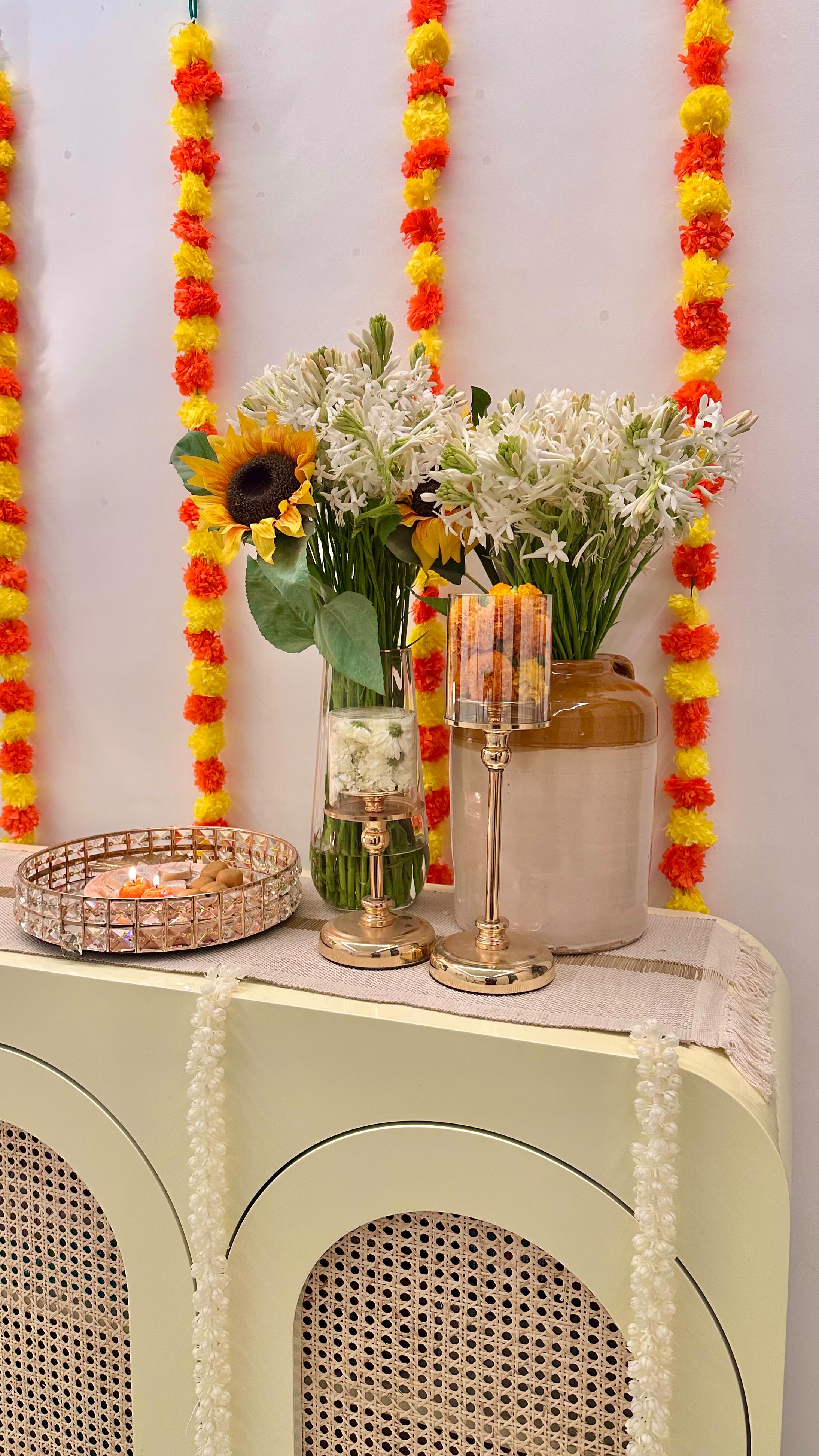 Instagram post by @themagicccode for Wishlink. Caption reads: Amazon festive finds. ✨🌻

Comment for links 🔗....