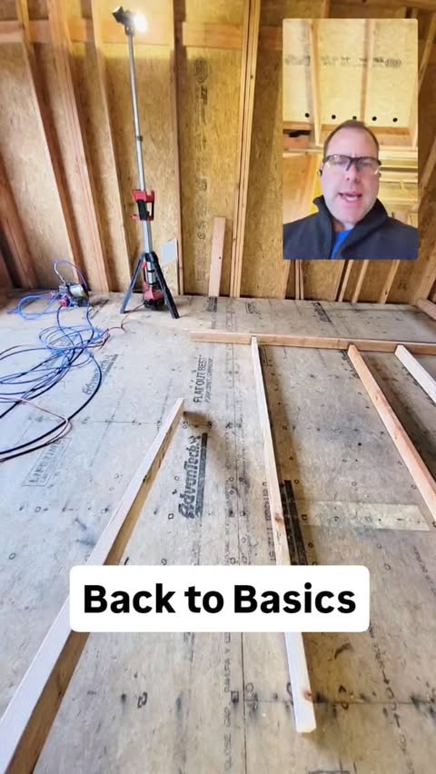 Instagram post by @awesomeframers for Milwaukee Tool. Caption reads: This way the top plates are easy to nail tight....