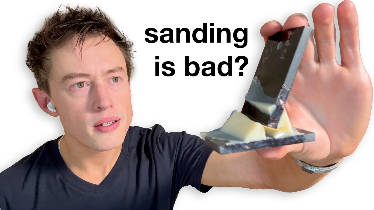 YouTube post by @BPSspace for CrunchLabs. Caption reads: I Broke 100 Epoxy Bonds to Find the Strongest.