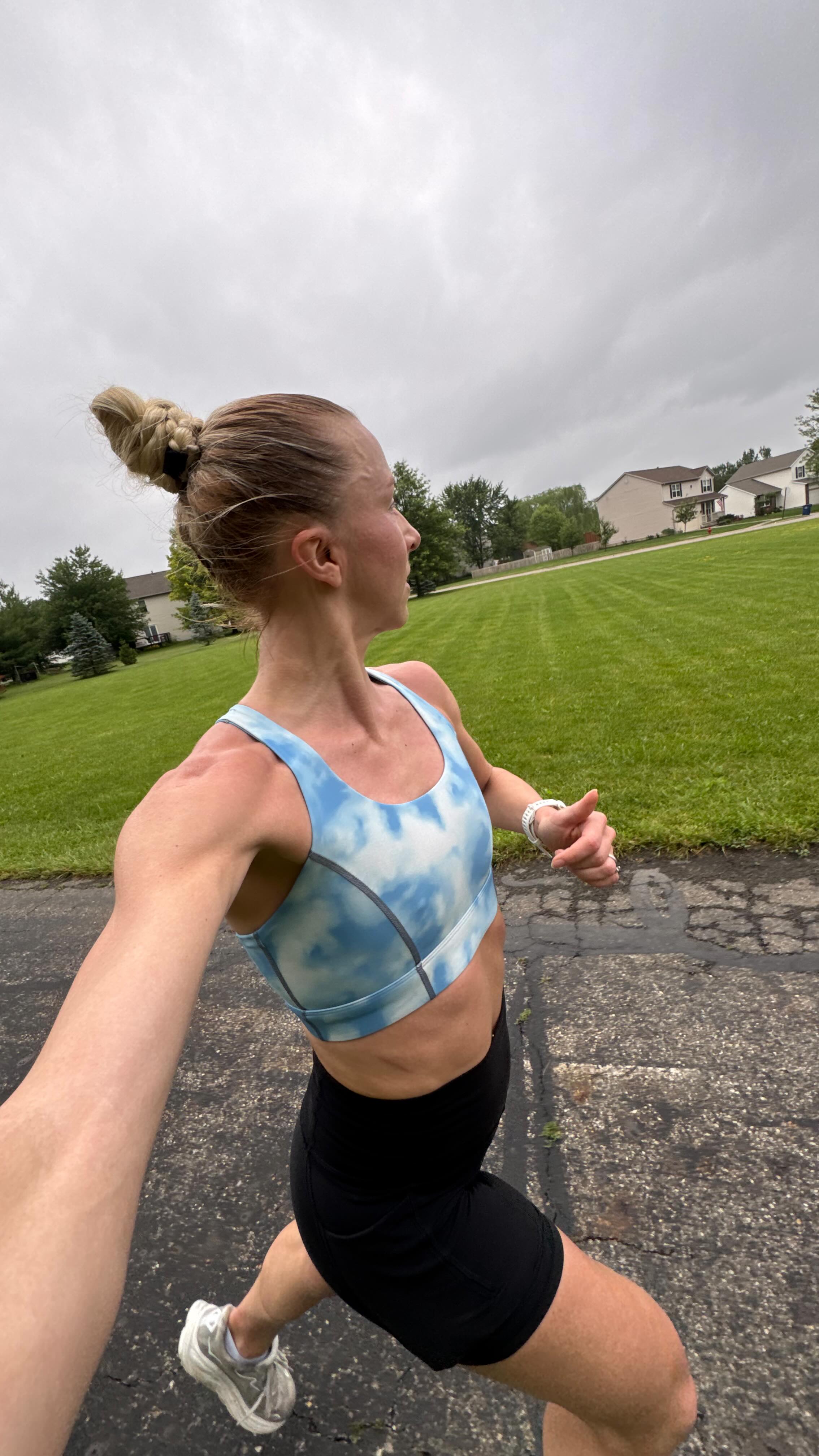 Instagram post by @raceacrossthestates for Whole Foods Market. Caption reads: Summer marathon training is in FULL swing....