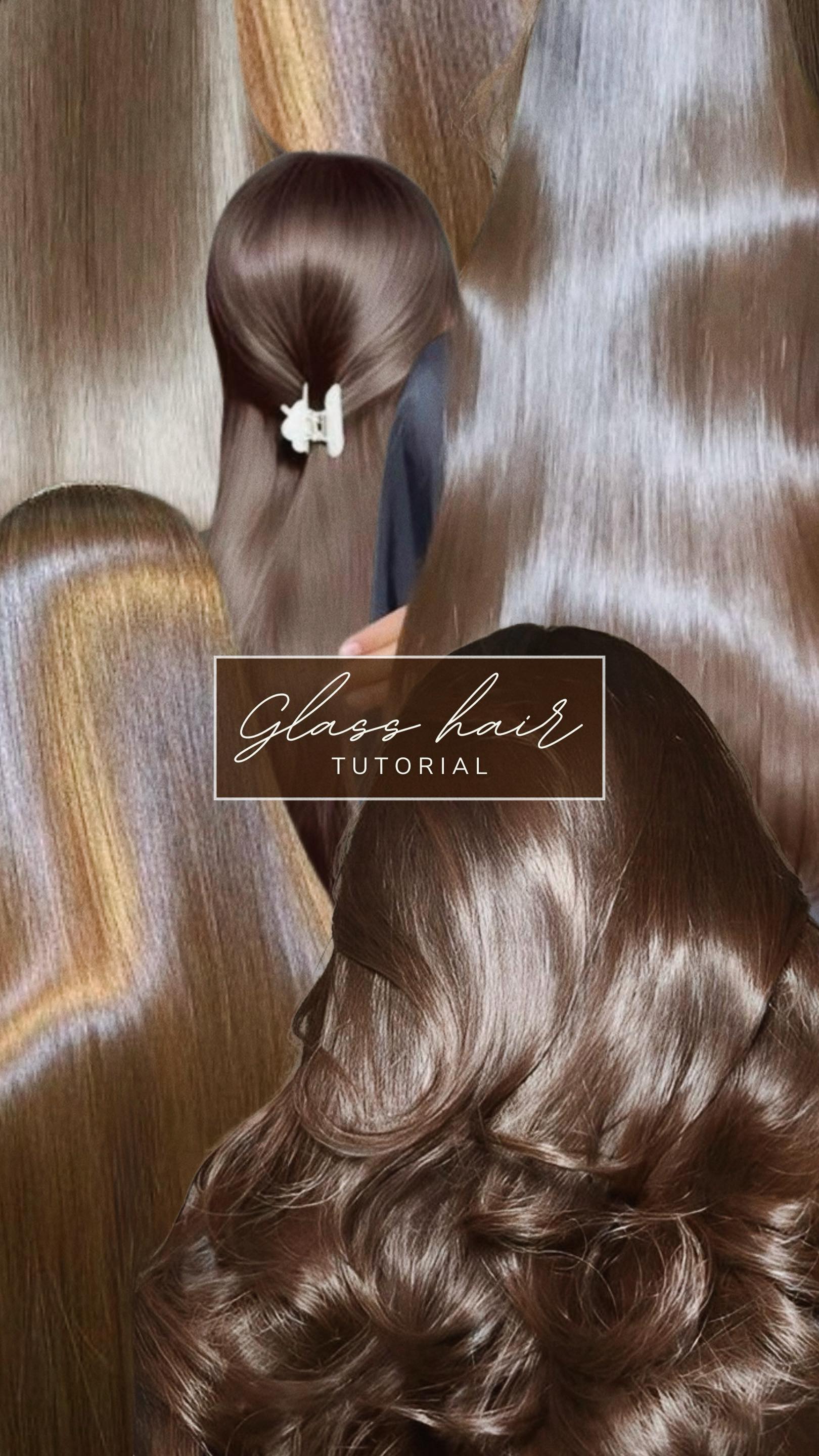 Instagram post by @kristineeinang for Glaze Hair. Caption reads: Glaze is officially my go-to whenever I want my....