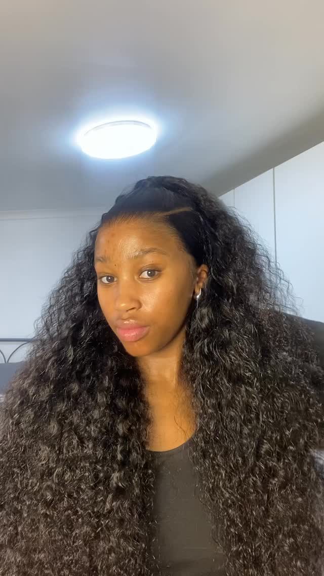 Instagram post by @janine_manzana for Geeta Hair. Caption reads: This hair 🤏🏾🥹 @geetahairofficial 

Link in....