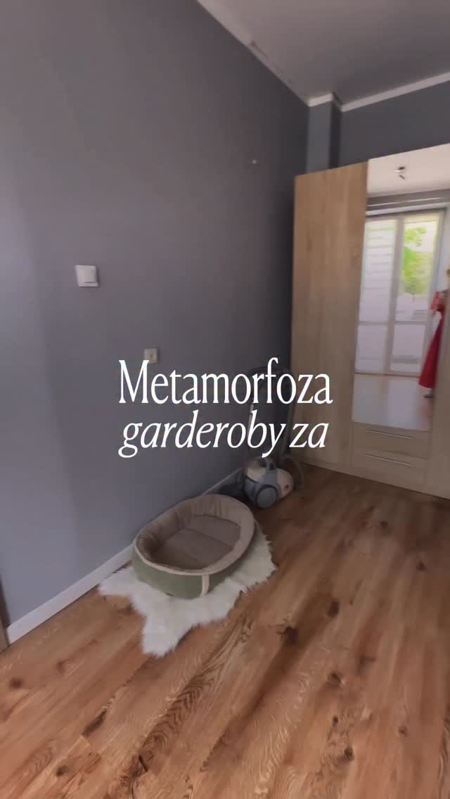 Instagram post by @pancia_z_telewizji for Leroy Merlin Polska. Caption reads: #współpracareklamowa
Garderoba to często....