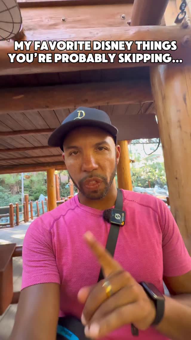 Instagram post by @jerendelle_official for Disneyland. Caption reads: [...] that are overlooked and skipped at the....