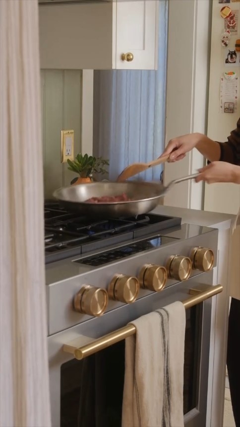 Instagram post by @weylie for KitchenAid. Caption reads: #ad My family would approve of this @KitchenAidUSA....