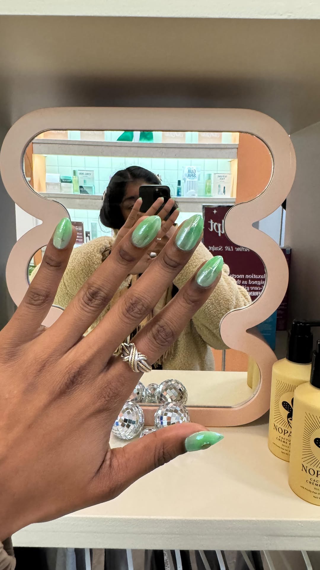 Instagram post by @chief_preeth for Chillhouse. Caption reads: Nails you can PAY with!? 💅🏾🤑 @chillhouse x....