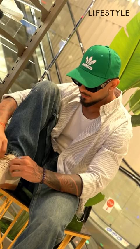 Instagram post by @arigato_in for Lifestyle Stores. Caption reads: Every step has a setting. 👟 Casual. Athleisure.....