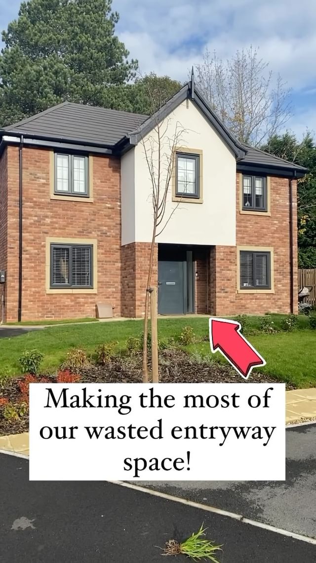 Instagram post by @thehomeofjade for The Palladio Door Collection. Caption reads: Still one of the best things we’ve done so far!....